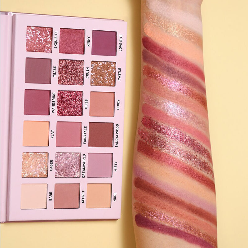 Paleta de Sombras UCANBE - 18 Cores